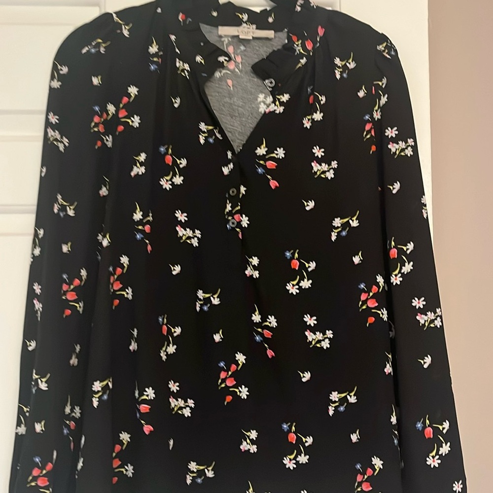 Loft Floral Top